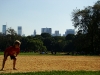 Kid playing in Central Park