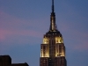 Sunset over the Empire State Building